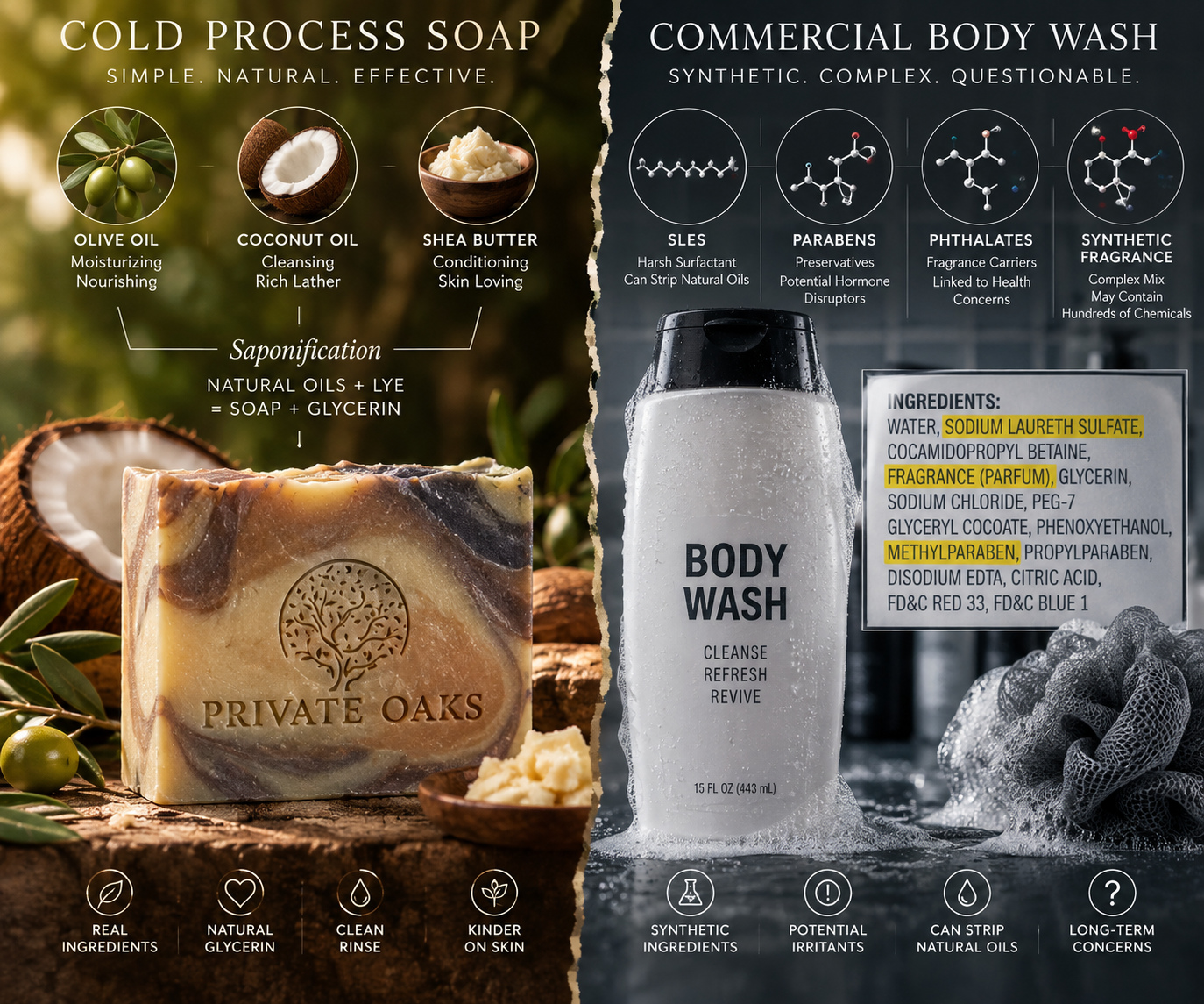 Body Wash Is Just Soap in a Bottle, Right? Wrong.