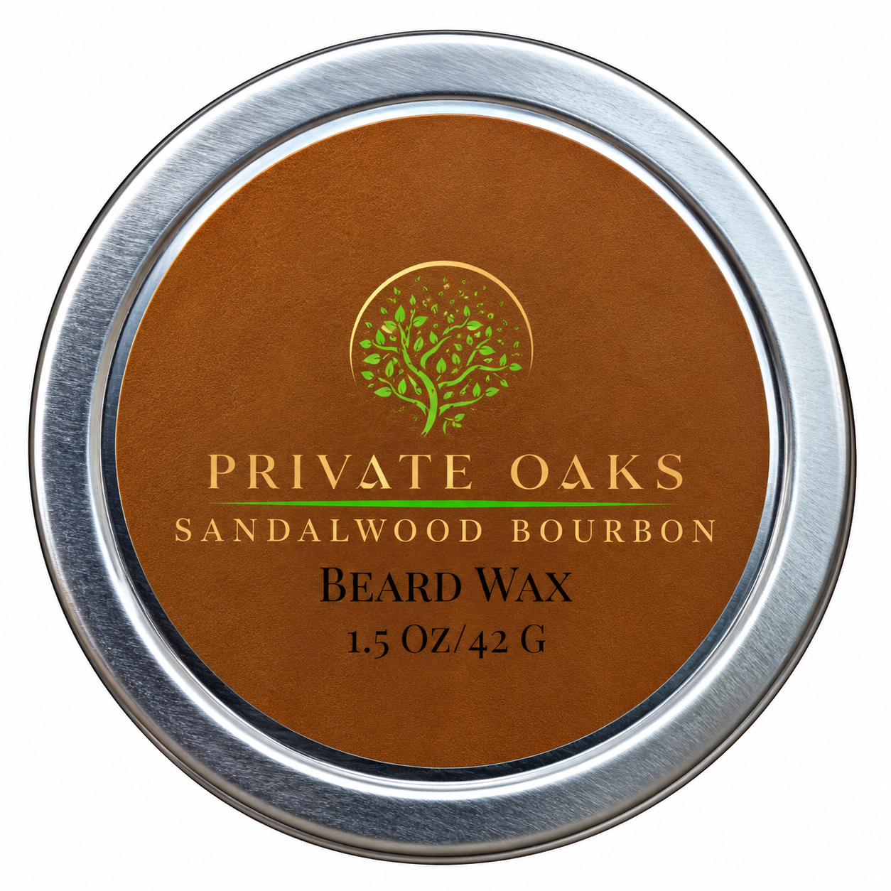 Sandalwood Bourbon Beard Balm & Wax view 3