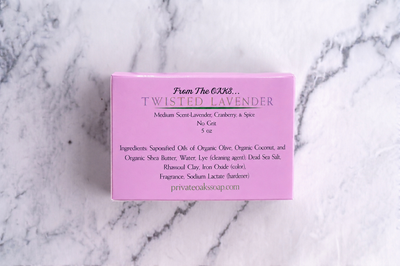 Twisted Lavender Bar Soap view 2